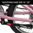thumbnail image 6 of Bike Kickstand Adjustable for 16 18 20 inches Cyfie Bicycle Center Mount Kickstands Black 12.2 in, 6 of 10