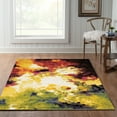 thumbnail image 2 of Linon Home Decor Masters Area Rug Collection, Yellow and Multicolor, 2' x 3', 2 of 3
