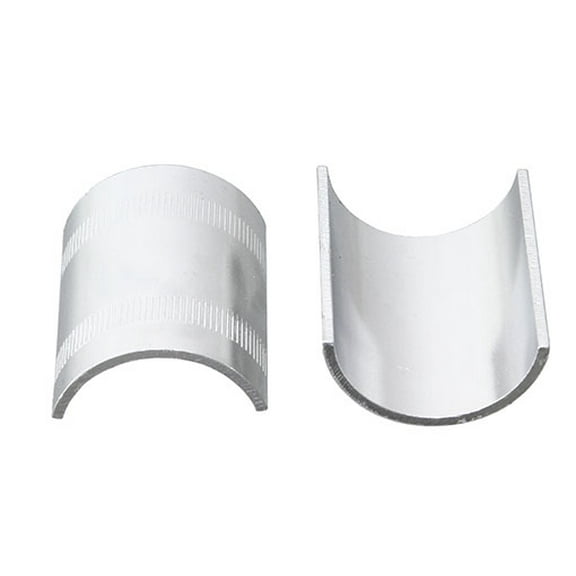 Alta Bicycle Handle Bar Shims, Multiple Sizes & Colors. (Silver, 28.6mm/31.8mm)