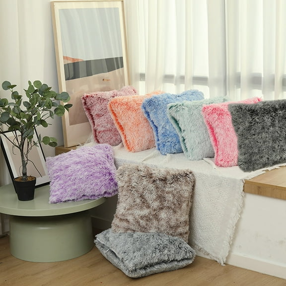 Plaid Throw Pillows, Decorative Couch Pillows for Sofa and Porch Chair, Spring Summer Home Decor, Living Room Accent Pillows for Seasonal Celebration and Hostess Gift, Green Decorative Akmoler