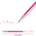 thumbnail image 2 of Tomorotec [10 Pack] Mixing of 3 Colors Magic Gel Pens Retractable Colored Ballpoint Pen Set for Class Notes, Doodling Scrapbooking Drawing Sketching, Anime,Artist Illustrating,Office Documents, 2 of 7