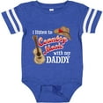 thumbnail image 3 of Inktastic I Listen to Country Music with My Daddy Guitar and Hat Boys or Girls Baby Bodysuit, 3 of 5