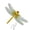 D, variant on HuiXinOu Simulated Colorful Dragonfly Hanging Ornament Outdoor Mosquito Repellent Decor Model with Pin and Rope for Yard Garden Home Decor