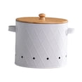 thumbnail image 3 of Potato Storage Tins Kitchen Canisters for Farmhouse Decor Countertop Kitchen White Large, 3 of 9