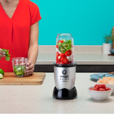 Buy Magic Bullet Mini Blender 7 Piece Set 0 Watt With Cross Blade Silver Online In Taiwan