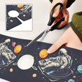 thumbnail image 6 of Yayeee Faucet Mat for Kitchen Sink 30" Diatomite Long Splash Guard Pad, Black Record, 2 Pack, 6 of 7