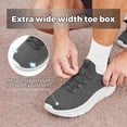 thumbnail image 3 of FitVille Wide Slip on Shoes for Men, Mens Casual Walking Shoes, Lightweight and Breathable, 3 of 6