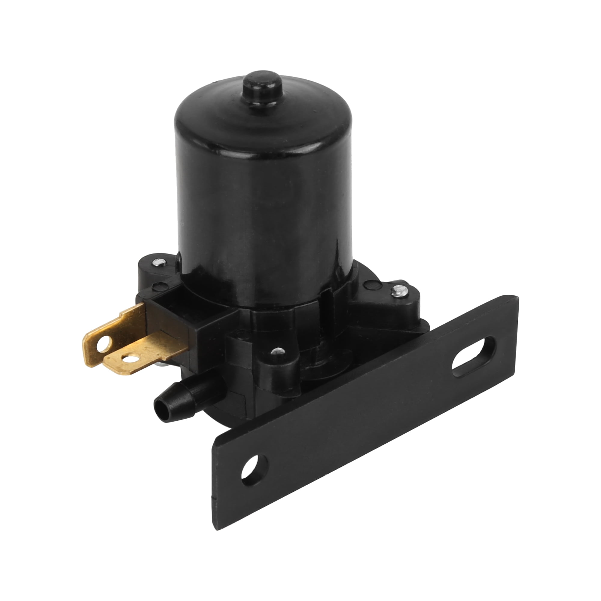 Unique Bargains Universal Car Windshield Washer Pump Motor for 12V Black