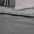 thumbnail image 5 of Rizzy Home Maddux Place Simpson Grey Hand Quilted Cotton 3 Piece Quilt Set - King-size, 5 of 11
