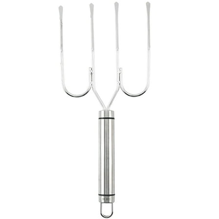 SEWCHICS 304 Stainless Steel Turkey Fork Set for Grilling, Barbecue, and Outdoor Cooking Essentials