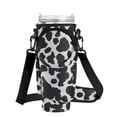 thumbnail image 2 of 40oz Ice Cup Set Cow Pattern Handle Cup Water Cup Set Diving Material Water Cup Bag, 2 of 4