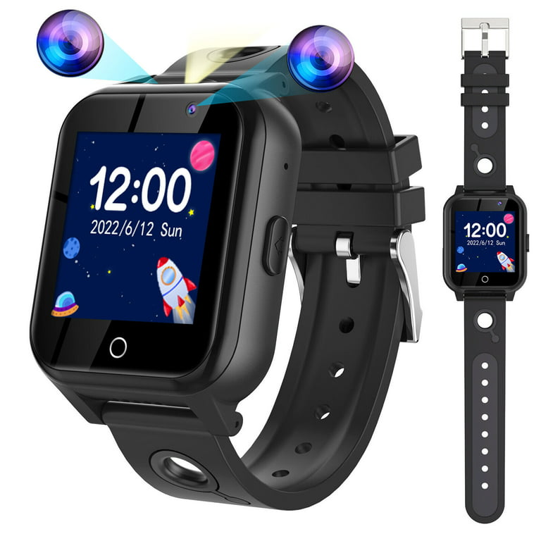 Kids Smart Watches Girls Gift for 6-12 Year Old, 26 Puzzle Games Kids Watch  with Habit Clock Music Player Torch Camera, Kids Watches for Girls Ages