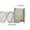 25#D, variant on 2 1/2" x 10 Yard Christmas Cloth Ribbon, Silver Christmas Tree Printed Sheer Ribbon For Christmas Tree, Wreath, Gift Wrapping, Bow Making & Holiday DIY Decoration