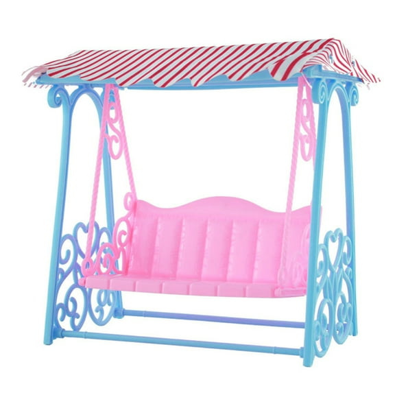 Swing 1/6 Scale Dolls Beach for Bench Miniature Furniture Toy for Doll House Decoration Birthday Holiday Festival P