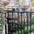 thumbnail image 3 of maskred Open Closed Sign Double Sided Hanging Shop Window Home Reversible Business Black 12x23x0.6cm 1Set, 3 of 6