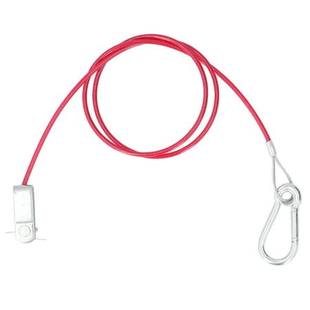 

3.3ft Safety Break Cable Anti Drop Stainless Steel Trailer Breakaway Rope Universal for Cars