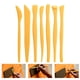 thumbnail image 3 of ZHAOCHENG Herramientas de alfarería, juego de 7 piezas, arcilla, piedra, plástico, mano para niños, bricolaje, cuchillo de tallado auxiliar de plástico de arcilla suave, 3 of 5