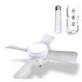 thumbnail image 2 of LED Fan Light Dimmable Screw Smart Remote Control Integrated Ceiling Fan Light Suitable for Bedrooms, 2 of 5
