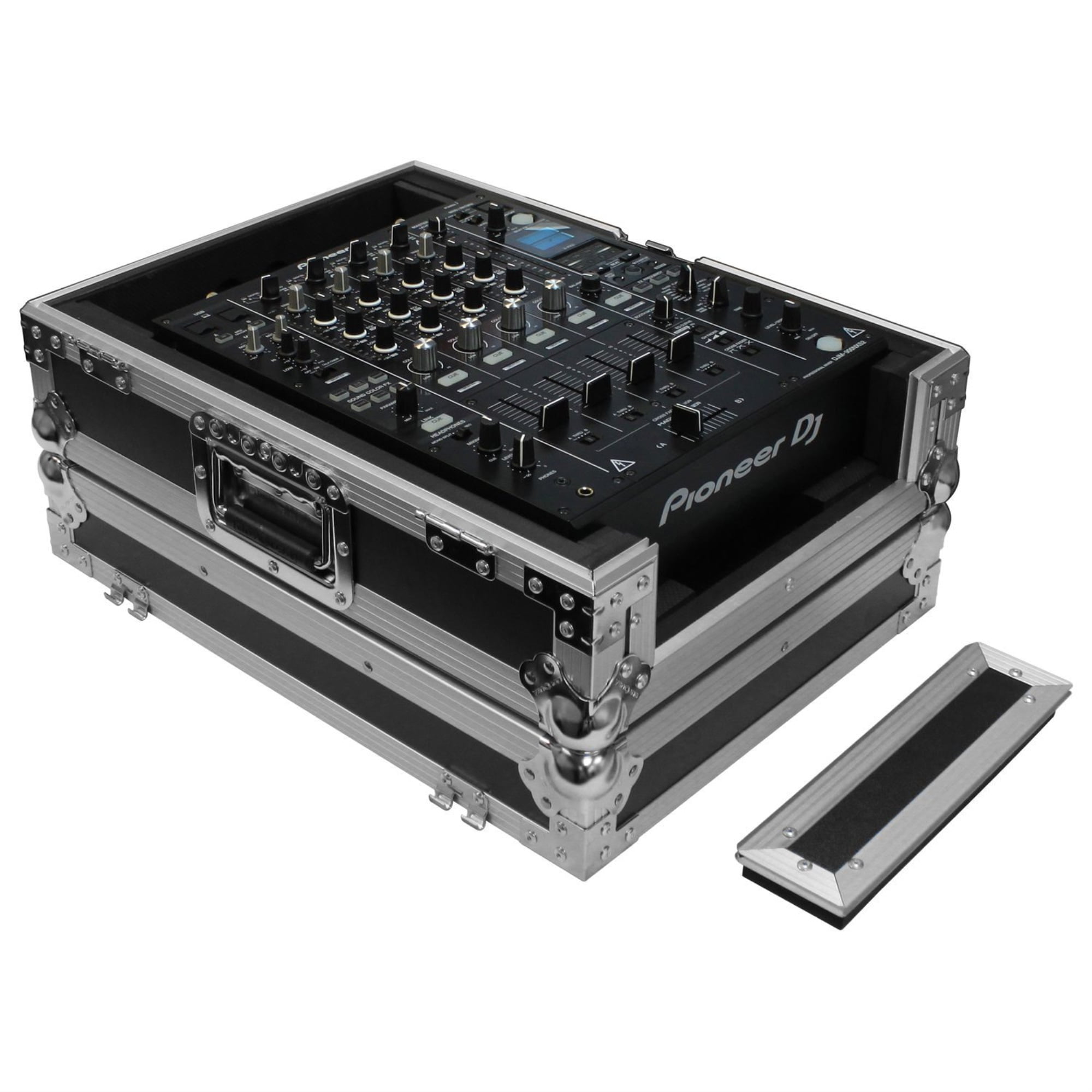 Odyssey FZ12MIXXD Universal 12″ Format DJ Mixer Flight Case with Extra Deep Rear Cable Compartment