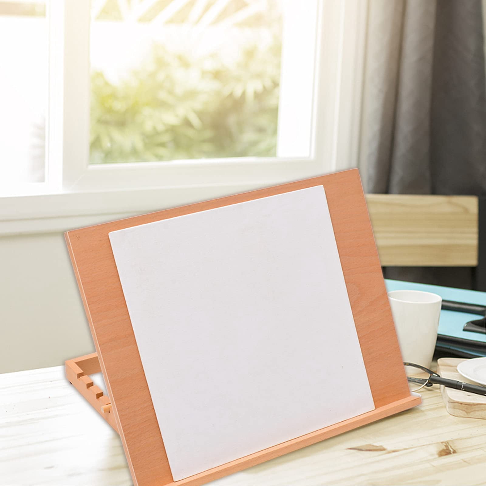 A2 Extra Large Adjustable Tabletop Painting Easel,Drawing and Sketching Board, Book Holder, Book Stands, Tilt Height Adjustable, Portable Easel Stand