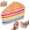 B-1PC, variant on Rainbow Layer Cake Squishies, 5.5Inch Birthday Cakes Squishy Slow Rise Toys Jumbo Fidget Squeeze, Soft Five Below Cute Food Sensory Decompression for Stress Relief Desk