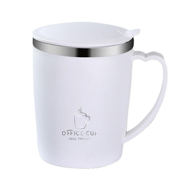 WAITLOVER Taza de agua con aislamiento de doble capa, taza creativa para estudiantes para niños A1A3 рπ