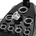 thumbnail image 3 of ABS 9 Holes Ink Cup Holder Reusable Pigment Tools Bracket Tray Containers Stand Workstation Desktop Organizer Paint Bracket Accessories, 3 of 9