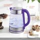 thumbnail image 5 of Hervidor eléctrico Peach Street Speed-Boil 1.7L 1500W de vidrio, 5 of 9