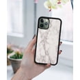 thumbnail image 5 of WIRESTER Shockproof Soft Rubber Cover Case for Apple iPhone 11 Pro Max 6.5" 2019, Cream Stone Marble, 5 of 5