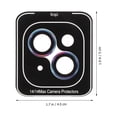 thumbnail image 3 of MasteelfCA Camera Lens Protector Glass Metal Camera Lens Cover Compatible for iPhone 14/14Plus, 3 of 8