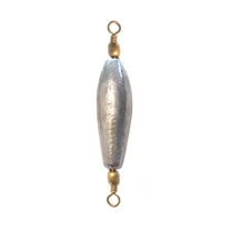 Stellar Trolling (1 Ounce 10 Pack) Sinker Fishing Weights, Fishing Lead Sinkers for Saltwater Freshwater, Fishing Gear Tackle