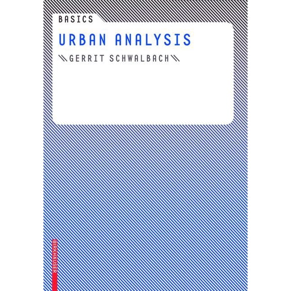 Urban Analysis, (Hardcover)