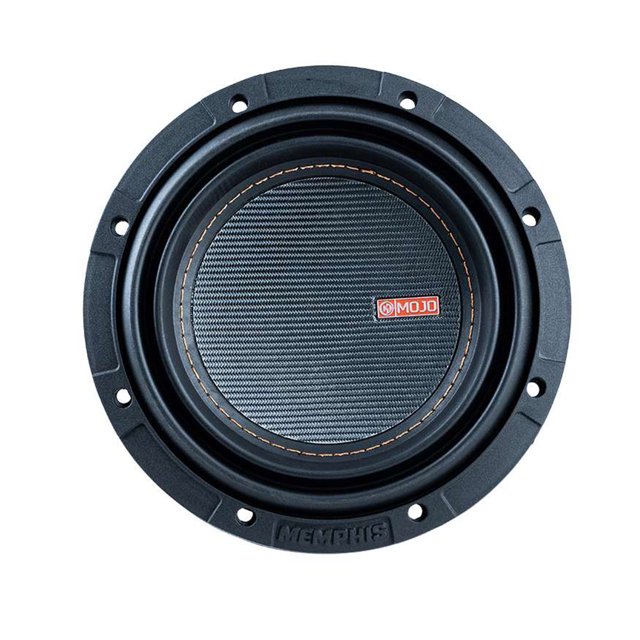 Memphis Audio MJM612 6.5 Pouces Mojo Mini Subwoofer avec Impédance 1- Ou 2-ohm Sélectionnable