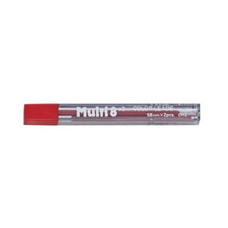 Pentel Ricarica Multi 8 Colori - Mina 2 Mm Marrone (CH2-E) - 2 Tubi Per Penna A 8 Colori, Ideale Per Bibbie E Dizionari - 2