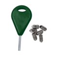 thumbnail image 3 of Llave de de surf con tornillo, accesorio de repuesto para deportes acuáticos, fácil de usar, de metal. Verde, 3 of 8