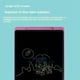 thumbnail image 2 of JX-16 Style-B 16-Inch Colorful LCD Writing Tablet Doodle Board One-Click Erase Memo Board - Pink, 2 of 3