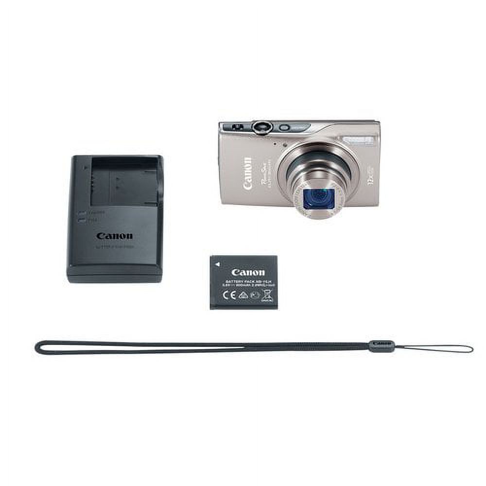 Canon PowerShot ELPH 360 HS Digital Camera (Silver) - image 4 of 4