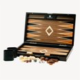 thumbnail image 3 of Set de backgammon Woodronic 17 para adultos con funda de caoba, 3 of 7