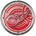 thumbnail image 1 of Detroit Red Wings Round Chrome Wall Clock, 1 of 1