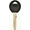 HY-KO Y159 Chrysler Rubberhead Automotive Key Blank, Durable Rubber Head, 0.75-inch Width