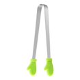 thumbnail image 1 of Feltree Stainless Steel Silicone Clamps Mini Ice Cubes Coffee Cubes Sugar Clips Food Clips, 1 of 6