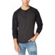 thumbnail image 2 of American Rag - Camiseta bÃ¡sica Henley para hombre, color negro, pequeÃ±a American Rag Camiseta bÃ¡sica, 2 of 2