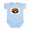 Sky Blue, variant on CafePress - Cheeseburger Love Infant Bodysuit - Baby Light Bodysuit, Size Newborn - 24 Months