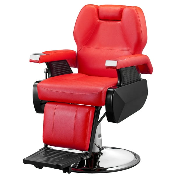 Topcobe Adjustable Barber Chair, Leather Sponge Beauty Salon Chair