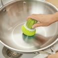 thumbnail image 6 of IPEWLEX Pot Brush Cactus Cleaning Gradient Colour - Stainless Steel Scrubber for Stoves, Ovens, Grills, Pots, Pans, and Cookware, Durable and Reusable, 6 of 6