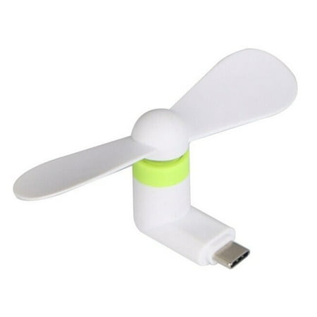 

USB C Port Fan Mobile Phone Mini Fan Portable Outdoors Fan for Devices