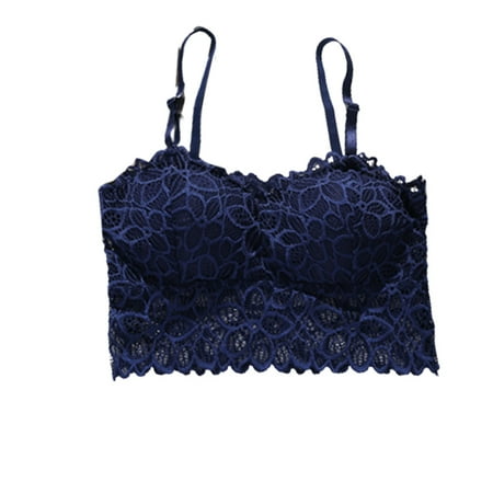 

Soft Simple Sexy Breathable Wirefree Lace Bralette ，Average code