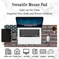 thumbnail image 6 of Gaming Mouse Pad,Desk Mat Extended Large America Flag with States Name Mouse Pad Mat with Non-Slip Base Stitched Edges Mousepad for Computer,Office,Keyboard and Laptop 31.5''''×15.7''''×0.12'''', 6 of 6