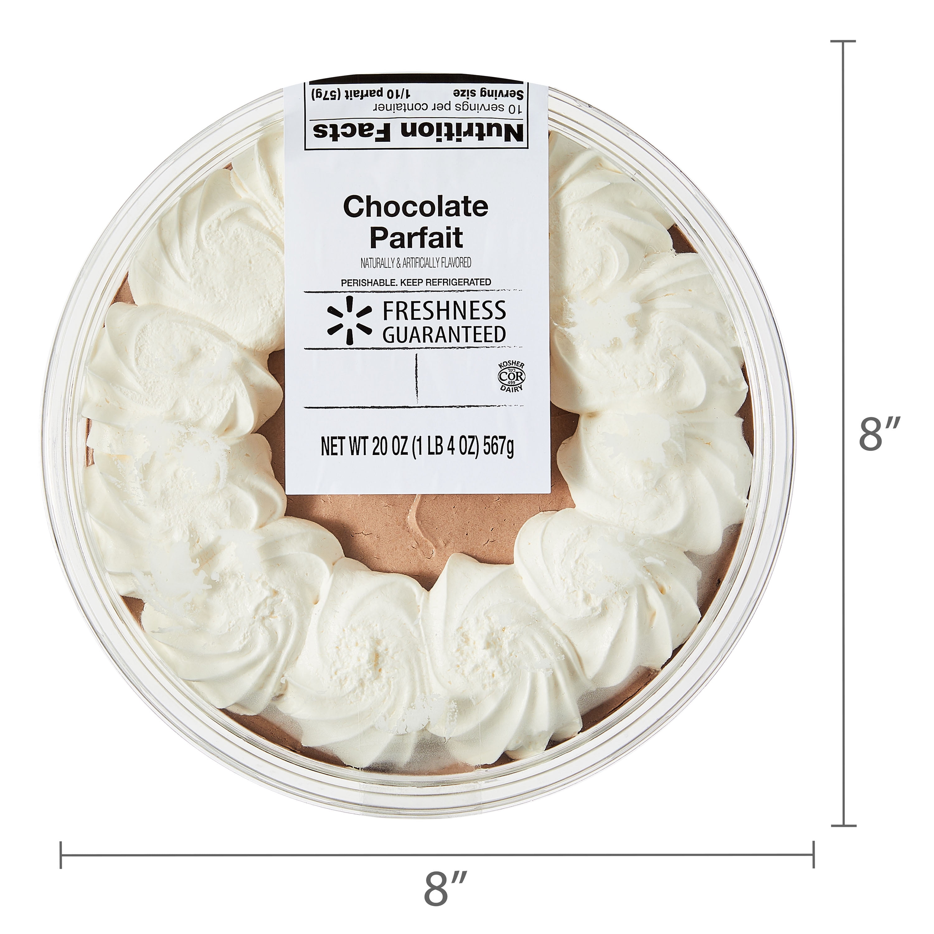 Freshness Guaranteed Chocolate Parfait, 20 oz, 1 Count (Refrigerated)