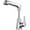 Chrome, variant on Bathroom Faucet with Pull Out Sprayer,360° Rotaty Lift Brass Lavatory Single Handle Faucet,with 2 Modes Pull Down Sprayer,Bathroom Basin Faucet for Hot and Cold Water,White